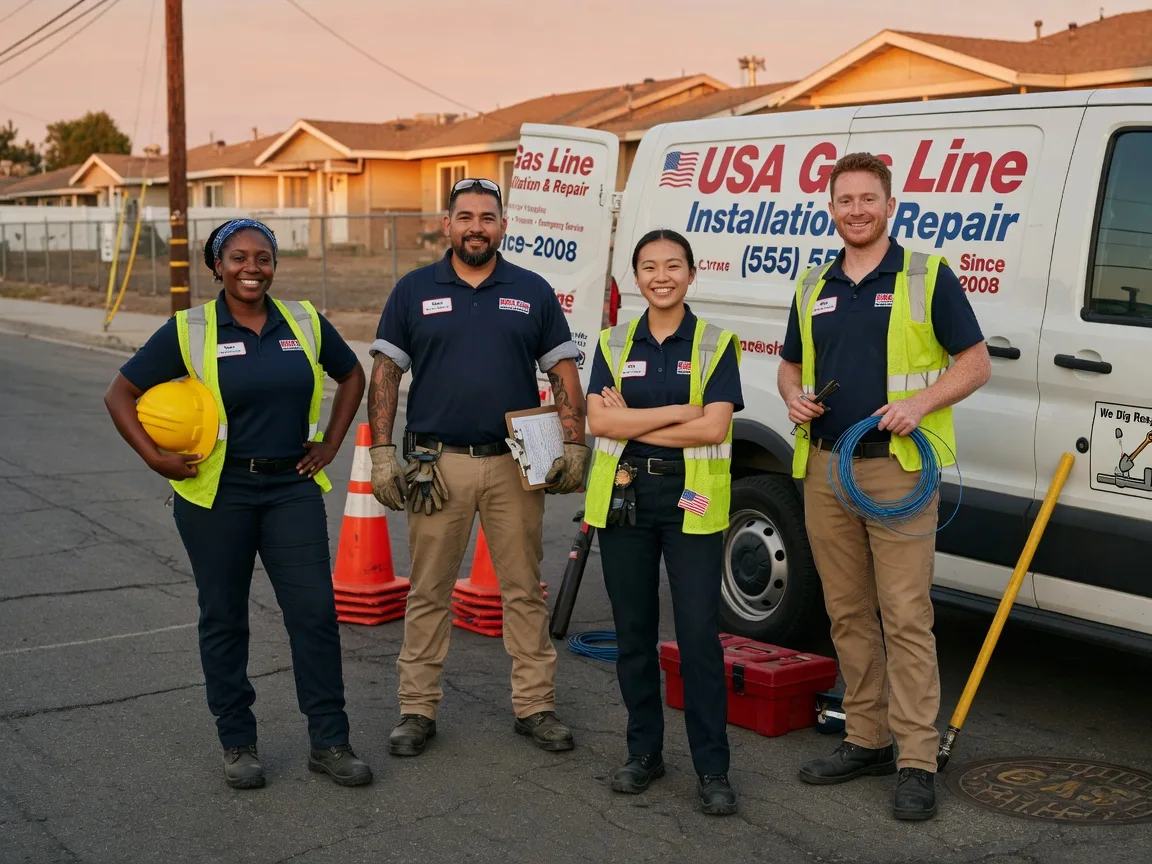 Gas Line Installation company in Elkwood, VA